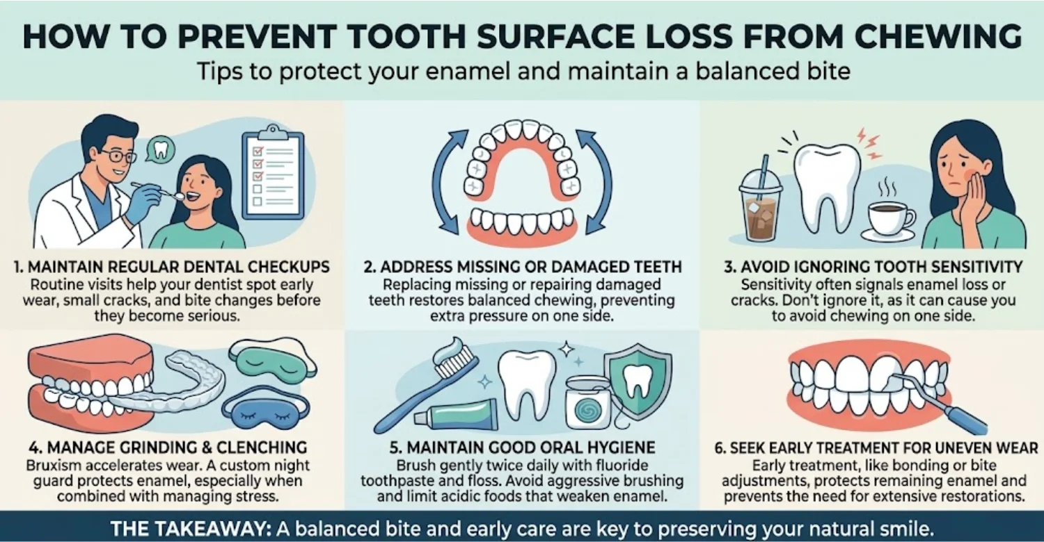 Habitual Unilateral Chewing and Tooth Surface Loss2